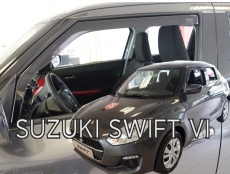 Owiewki szyby bocznej Suzuki Swift VI 5D htb 2017-> drzwi przednie