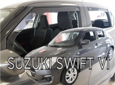 Owiewki szyby bocznej Suzuki Swift VI 5D 2017-> drzwi przednie+tylne