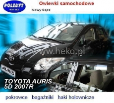 Owiewki szyby bocznej Toyota Auris I 5d 2007-2012 / Clasic od 2012r drzwi przednie