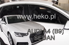 Owiewki Audi A4(B9) 4D Sedan 2016-> przód+tył