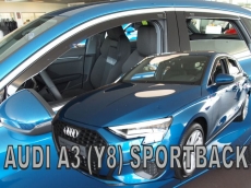 Owiewki Audi A3 (Y8) SportBack 5D 2020-> przód+tył